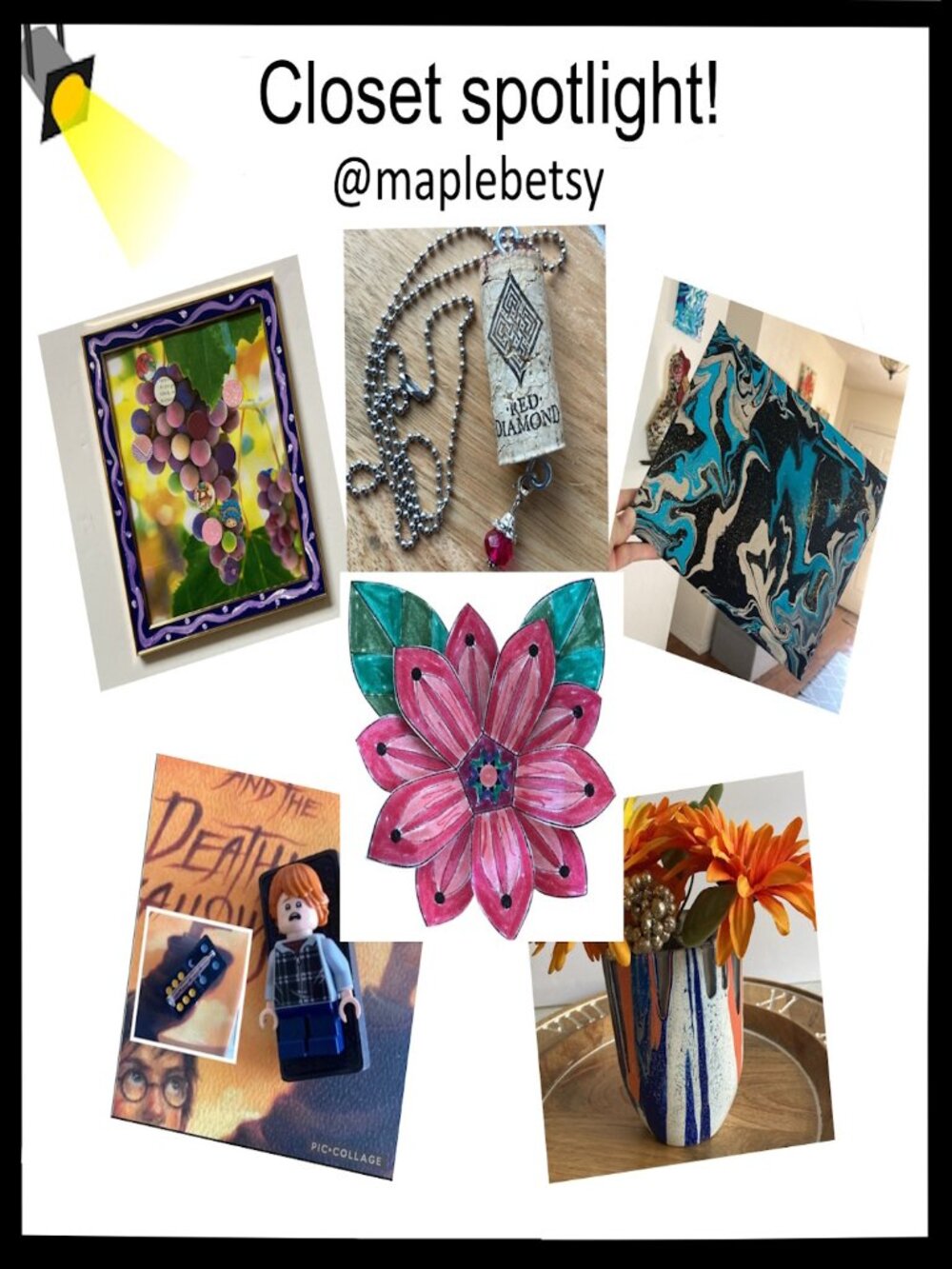 Check out @maplebetsy for Hand Crafted and Fluid Art Wall Art and More